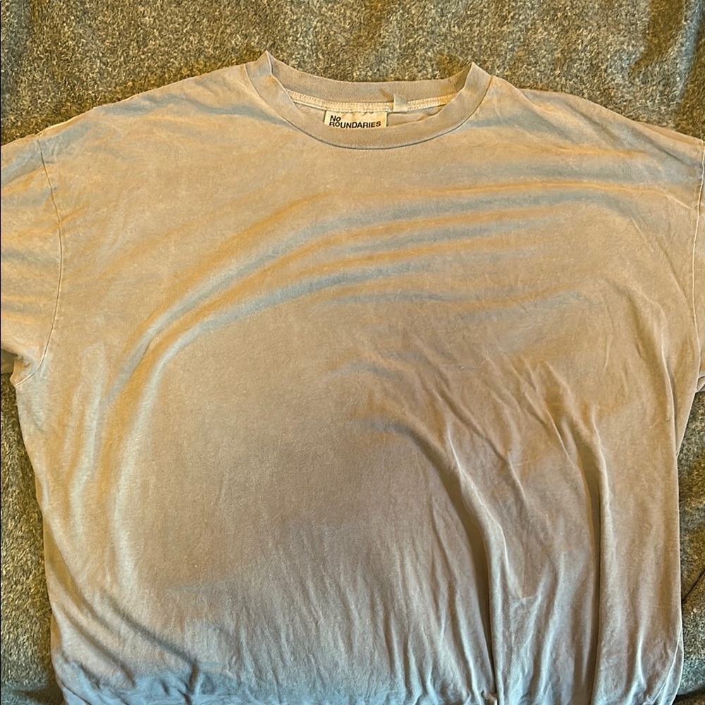 No Boundaries Beige T-Shirt